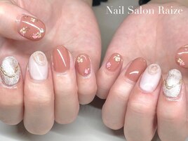 押し花ネイル/春デザインネイル