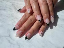 ネイルソファ 生駒(nail sofa)/dot × french