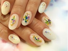 フォンテーヌブロー 野々市店(Fontaine Brow)/付け放題フリーデザインネイル