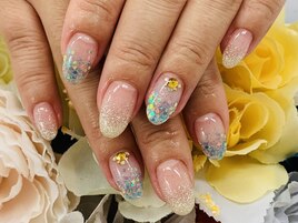 【ほり】新作☆ラメグラネイル