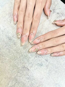 ネイルサロンファストネイルプラス 横浜店(FAST NAIL PLUS)/秋ネイル2023【チークネイル】