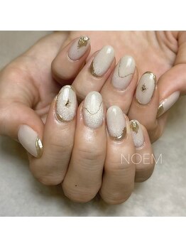 ノエム ネイルサロン(NOEM)/マグネット×ミラー