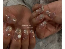 アウラ(aura)の雰囲気（人気のワンホンデザイン◎囲みネイルもとても人気です！）
