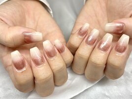 ミラー×カラーグラデ