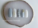 定額デザイン/ブルーネイル