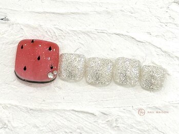 ネイルメゾン 池袋店(NAIL MAISON)/スイカネイル¥９０００