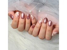 コスモス(cosmos)/ハートミラーネイル