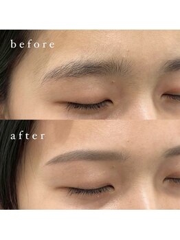 ハロブロウ 横浜店(halo brow)/間引きでふんわり眉に♪【眉毛】