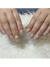 ラメグラデーション