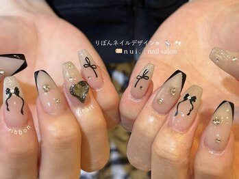 n u i. | nail salon 下北沢【パラジェル・フィルイン・持ち込み・長さだし】/