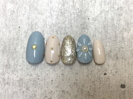 春のお出かけネイル