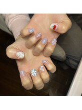 ワイ(y)/ぷっくり韓国風ネイル