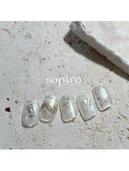 ソピーロ たかのこ店(sopiro)/6月【ニュアンスネイル】