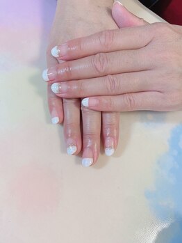 The ネイルサロン/ワンカラー/ラメ