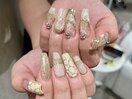 ニュアンスミラーデザインネイル