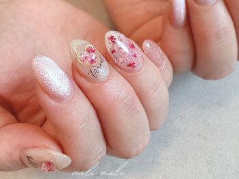 ミリ ミリ(mili mili)/フラワーネイル