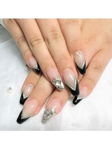 ダリア(DAHLIA)/持ち込みネイルデザイン