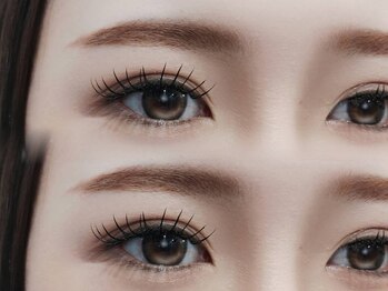 デユニ 河内小阪(dunie)の写真/【キープ力抜群!!”LEDマツエク”フラットラッシュ付け放題★】成人式/イベント前に存在感のあるも目元へ＊