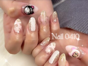 ネイル0410 すすきの(Nail 0410)/【ジェル】持ち込みアート10本