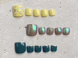 フットデザインネイル￥7,200