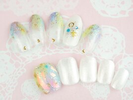 ハンド＆フットお揃いネイル