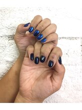 プライズアイリス アイラッシュ 池袋東口店(prize Iris eyelash)/スタッフネイル☆ミラーネイル