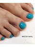 【丁寧なケア付】フットバス付★フットワンカラー70分¥6000