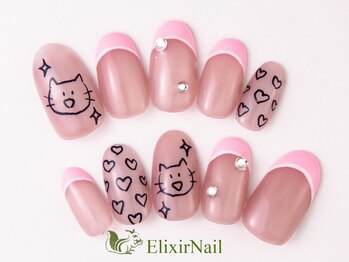 エリクサーネイル 神田(Elixir Nail)/やり放題/クーポン使用