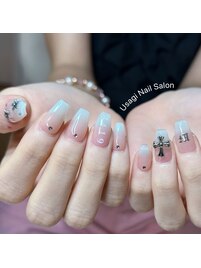 春かわいいネイル