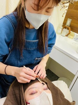 マグ 清水桜橋店(Mag)の写真/眉毛スタイリング(眉毛カット+ワックス脱毛)でお顔の印象UP♪韓国風/清潔感等理想の眉デザインをご提供◎