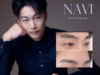 ナビ(NAVI)の写真/身だしなみ、お悩み解決!!メンズ眉・メンズメイクなど初めての方もお任せください。