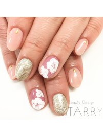 お花　奥行き感　おしゃれ