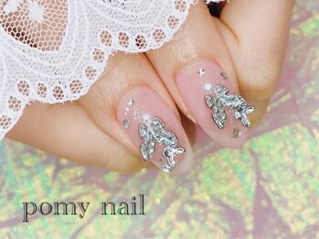 ポミーネイル 新宿西口店(pomy nail)/限定バタフライパーツ