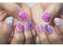 わたしのネイルとよもぎ蒸し/2.5hやりたい放題