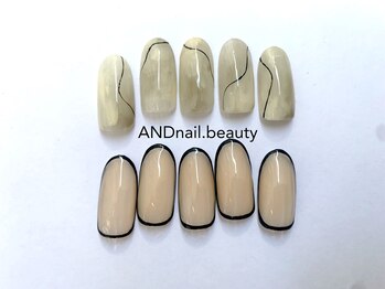 アンドネイル ビューティー(AND nail,beauty)/ニュアンス/藤沢/ネイル