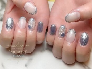 モアニヒロオ 広尾駅前店(MOANI Hiroo)/ブルーラメのモロッカンタイル