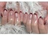 ★9月限定★ Hand【カラーフレンチ】★フレンチの形が選べ★¥7980→ ¥5980