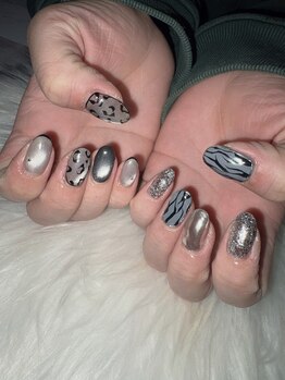 ルアナマナ(Luana Mana)/ヒョウ柄×ゼブラ