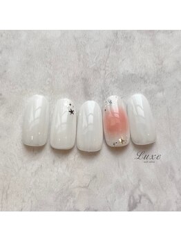 ネイルサロンリュクス (nailsalon Luxe)/チークネイル
