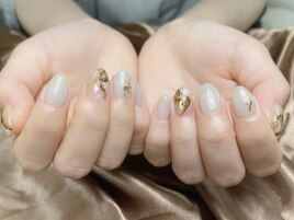 大理石ネイル