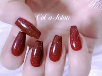 ココサロン(CoCo Salon)の写真/【低価格×高技術で大満足♪】ワンカラー¥3850/ラメグラデーション¥3300など・・お得なメニューをご用意☆