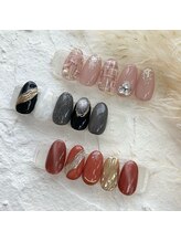 エムズネイル 本店/9月　Cサンプル　￥9600