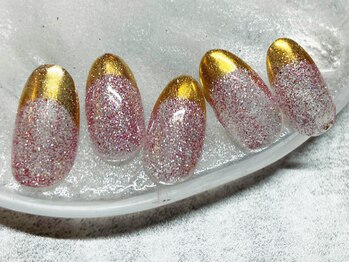 フラッシュ×ミラーフレンチ