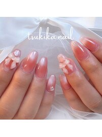 【CHEEK】PEACH×RIBBON