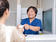 ゆるる庵 横浜戸塚/受付