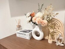 施術場所は別部屋になります。