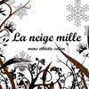 ラネージュミル(La neige mille)ロゴ