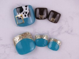 フットネイル×デザイン