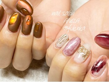アネラ(ANELA)/ちぐはぐネイル