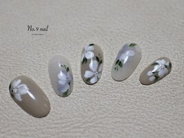 ボタニカルフラワーネイル＊